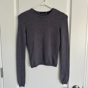 Moda International silk cashmere long sleeve sweater